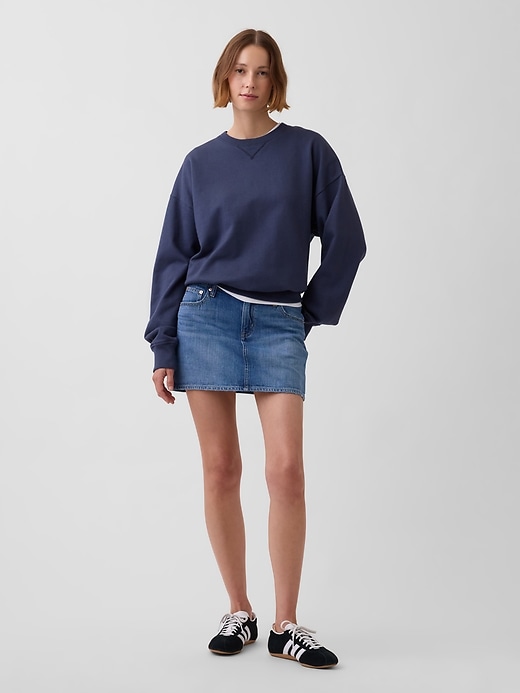 Image number 6 showing, Adult Heavyweight French Terry Oversized Sweatshirt
