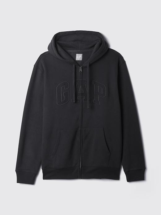 Image number 7 showing, Adult VintageSoft Arch Logo Zip Hoodie