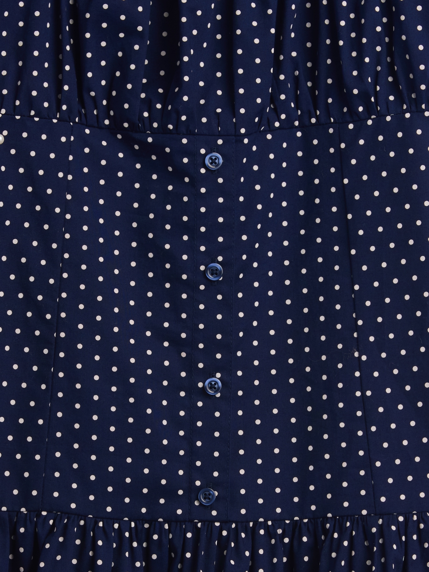 Kids Polka Dot Drop-Waist Dress