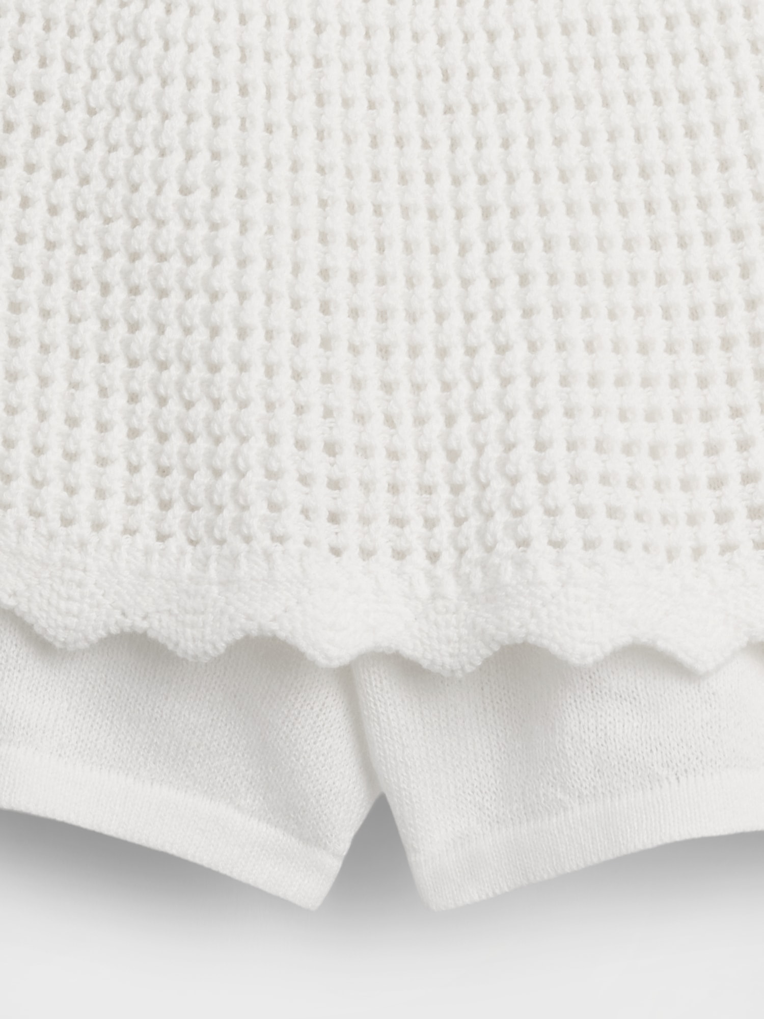 Kids Tiered Crochet Skort