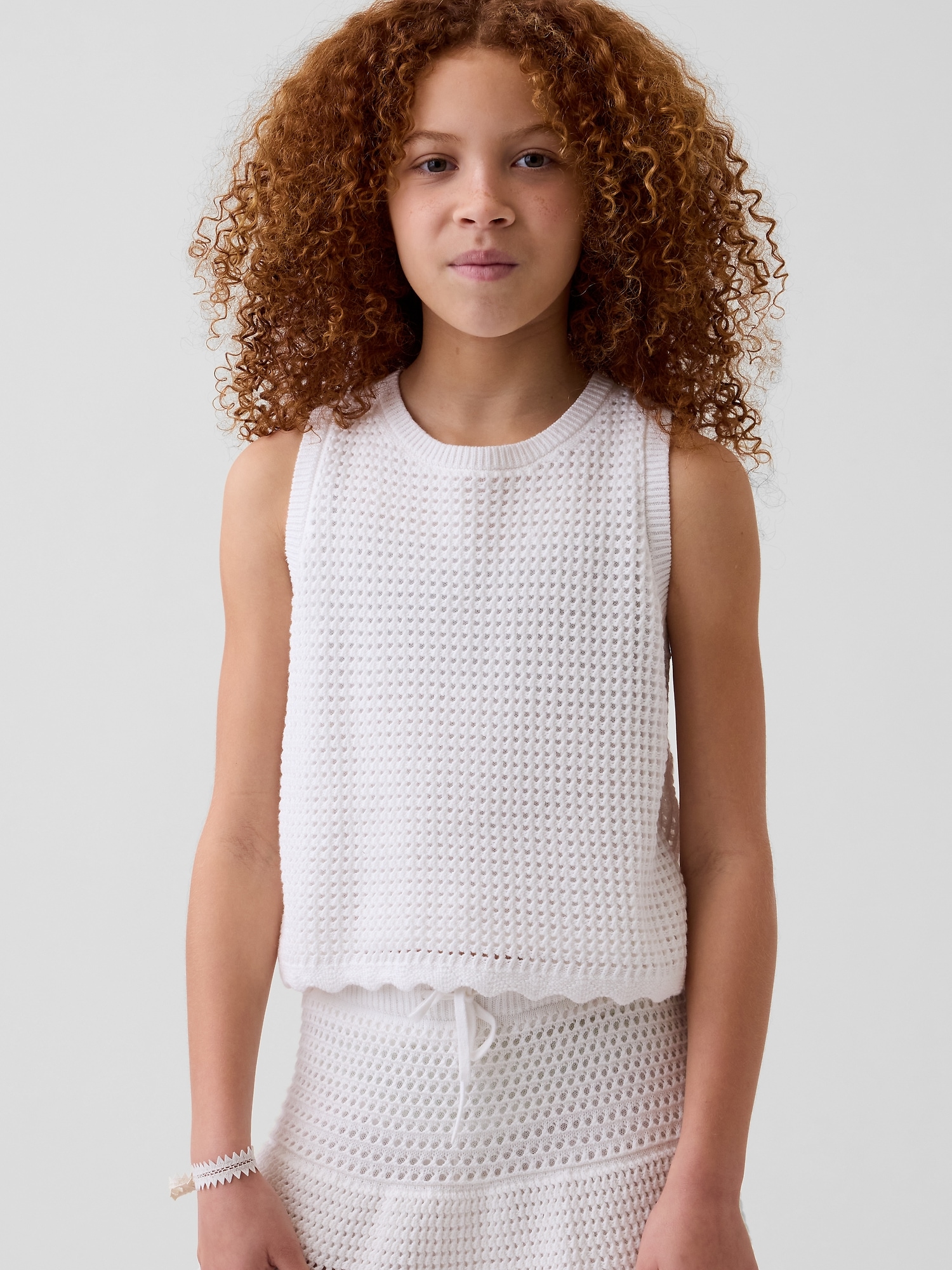 Kids Crochet Tank Top