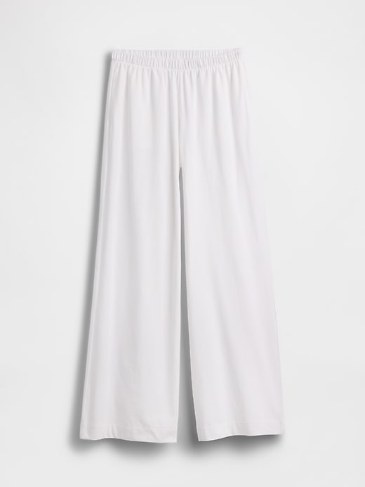 Image number 6 showing, Knit Wide-Leg Pants