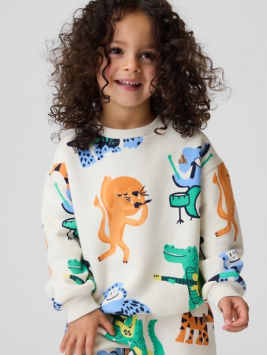 Image number 2 showing, Baby & Toddler VintageSoft Sweatshirt