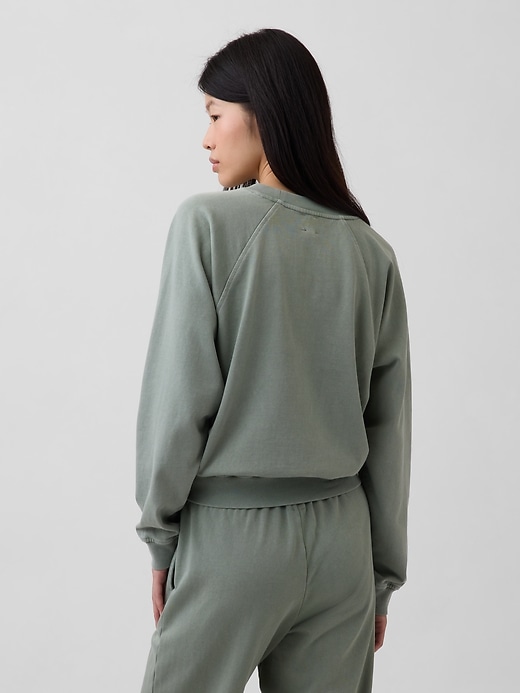 Image number 3 showing, VintageSoft Terry Raglan Sweatshirt