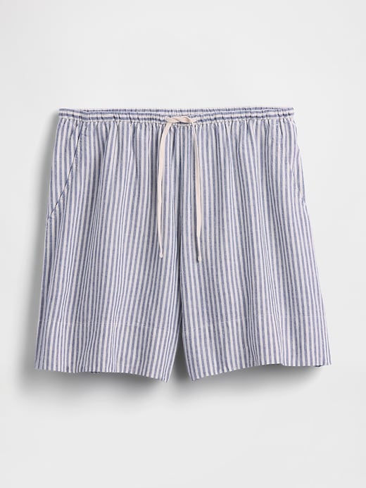 Image number 5 showing, Linen-Blend Easy Shorts