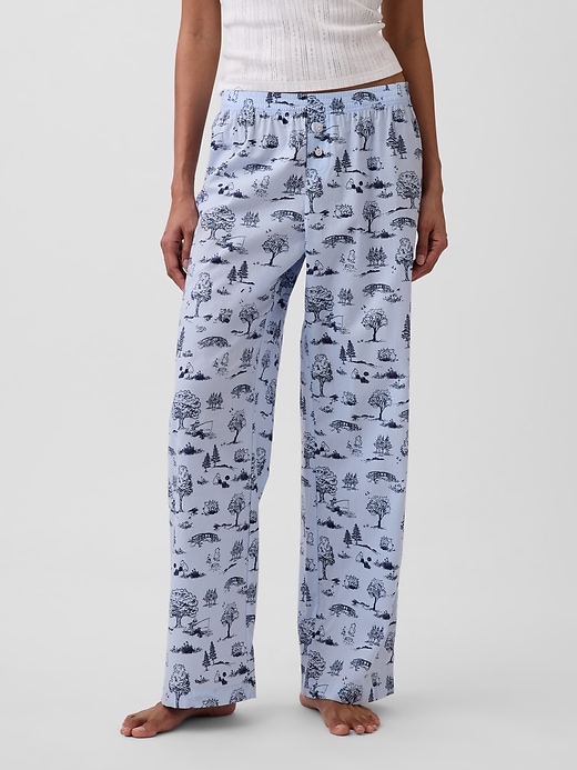 Image number 2 showing, Winnie The Pooh Poplin PJ Pants