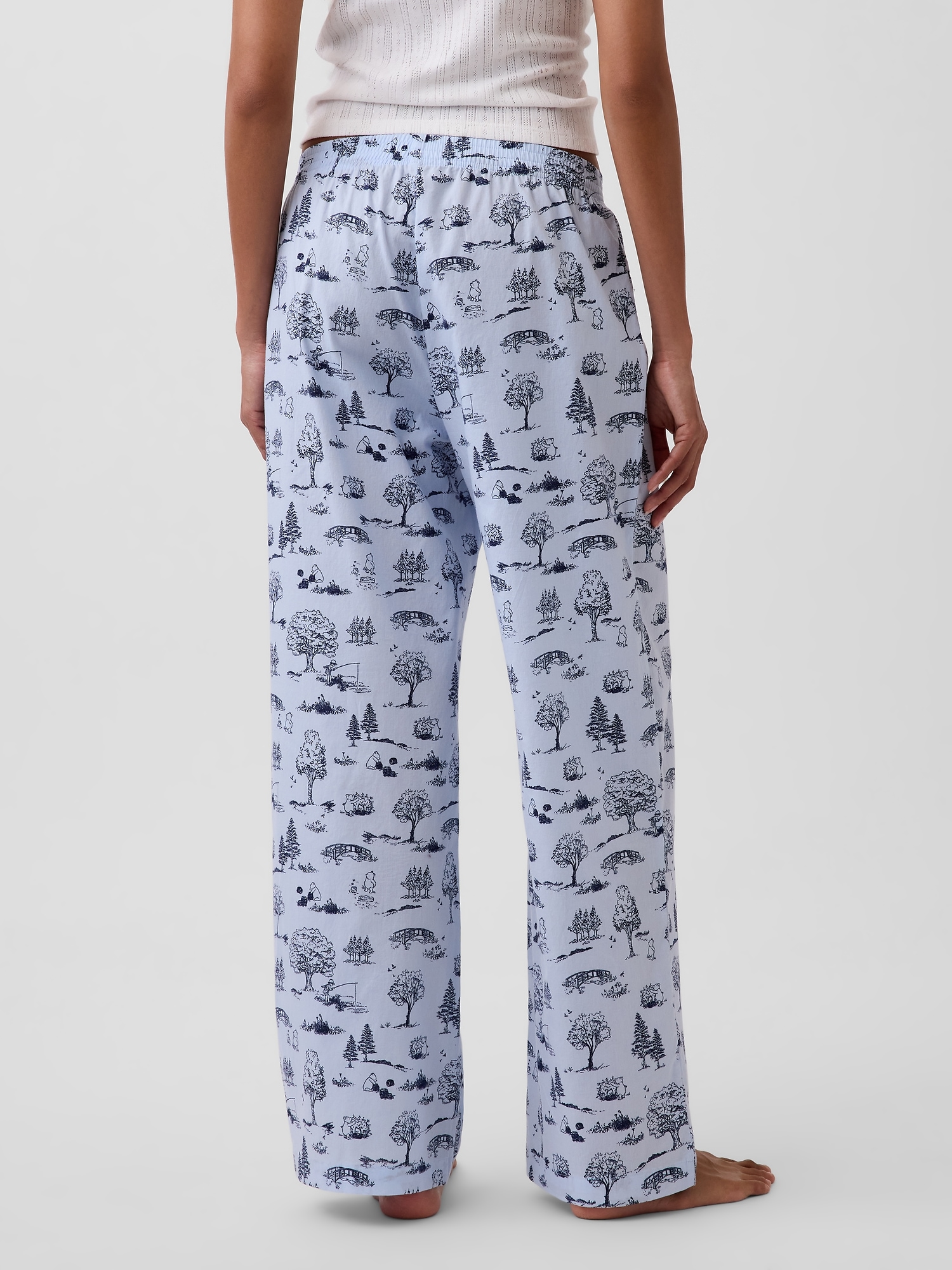 Winnie The Pooh Poplin PJ Pants