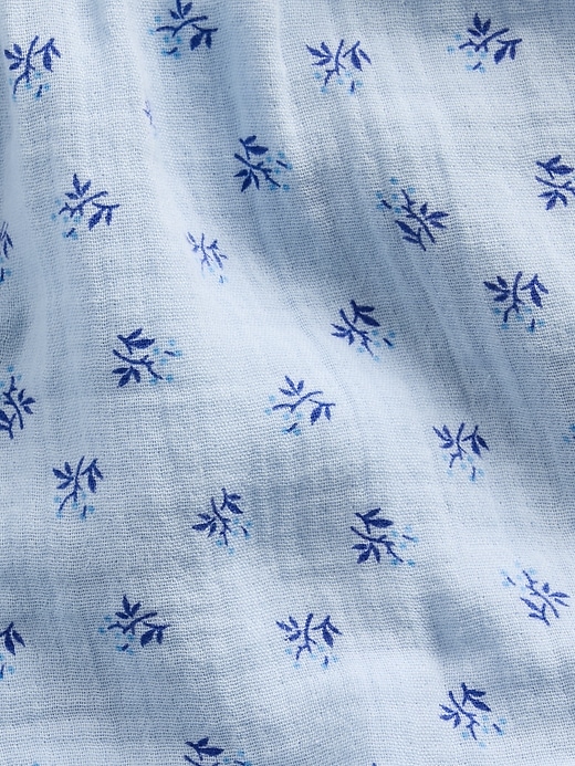 Image number 6 showing, Kids Cotton Gauze Easy Ruffle Shorts