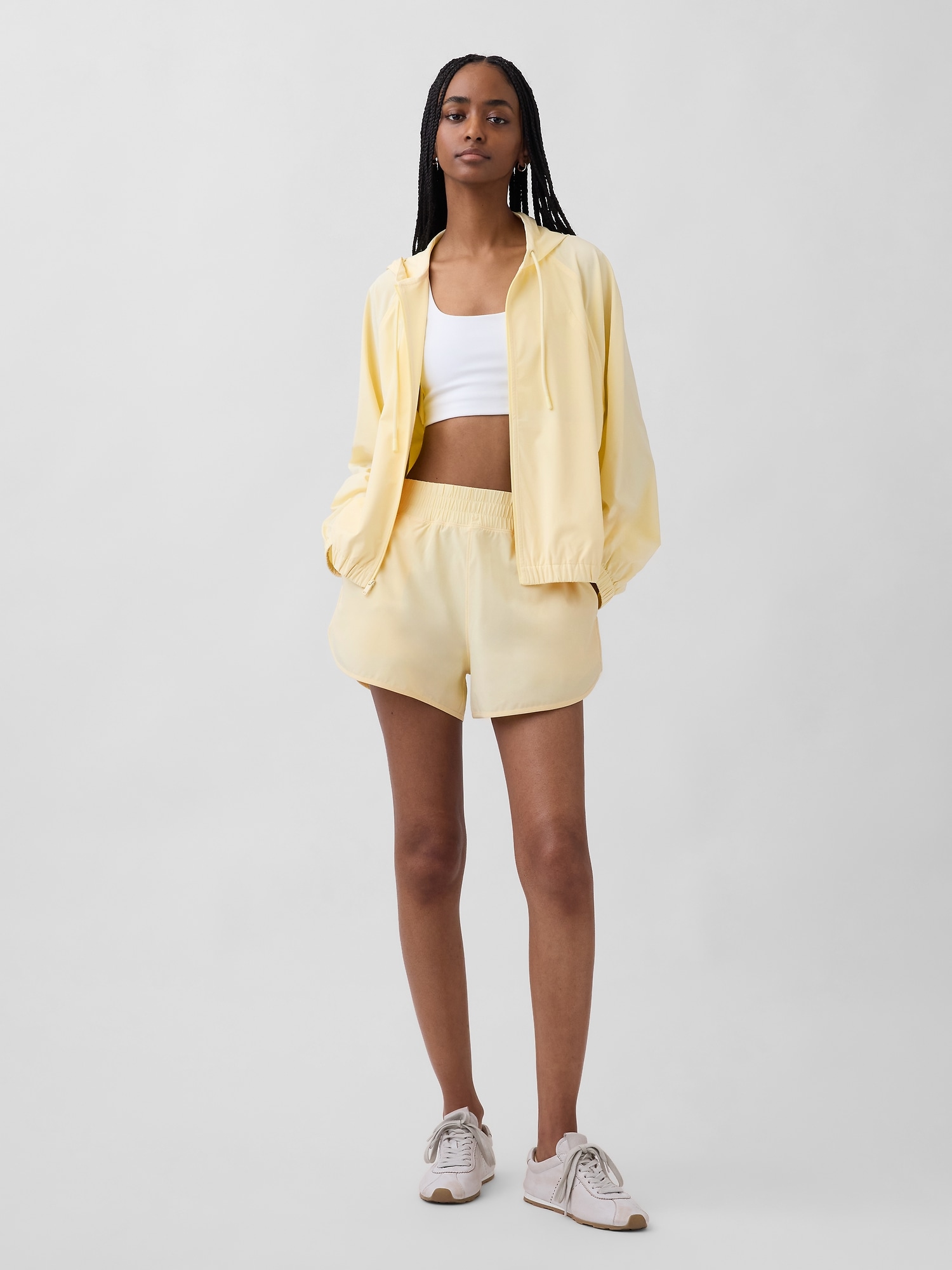 GapFit Tech High Rise Running Shorts