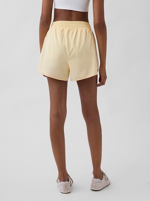 Image number 4 showing, GapFit Tech High Rise Running Shorts