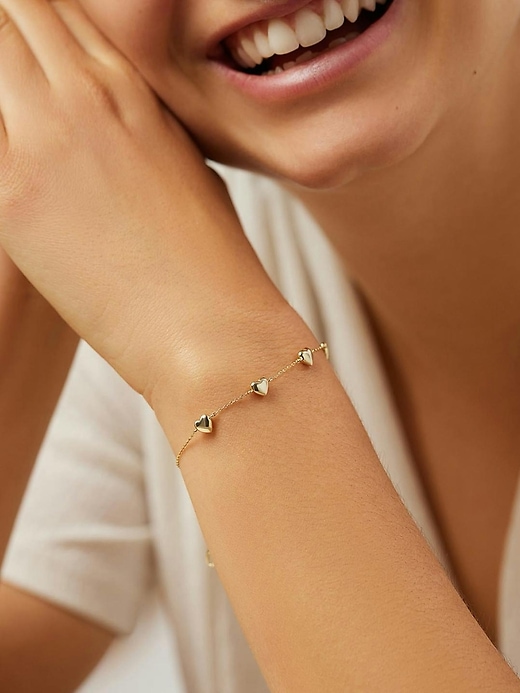 Image number 2 showing, Ana Luisa Lani Heart Bracelet