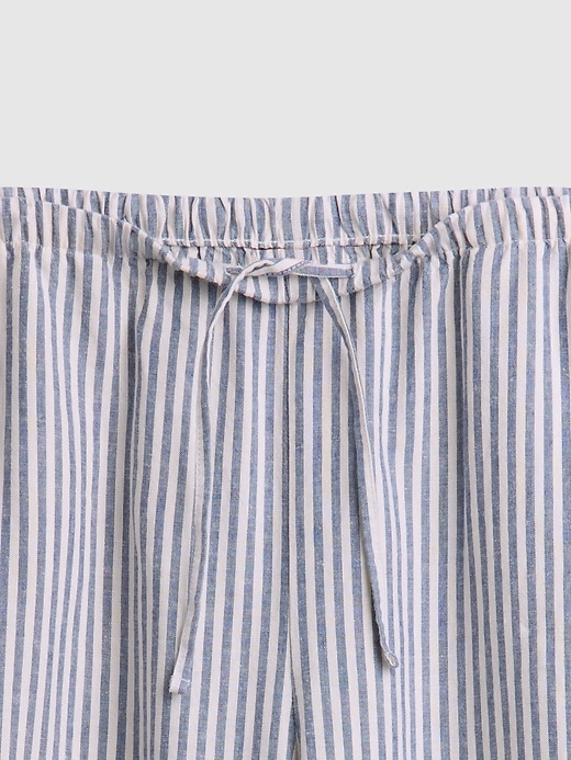 Image number 7 showing, Linen-Blend Easy Wide-Leg Pants