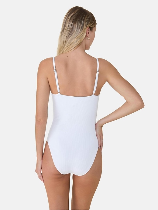 Image number 2 showing, Andie Amalfi Ribbed Classic One Piece