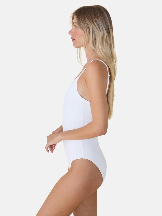 Image number 4 showing, Andie Amalfi Ribbed Classic One Piece