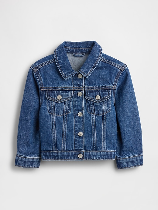 Image number 2 showing, Gap × Disney Baby & Toddler Minnie Mouse Denim Jacket