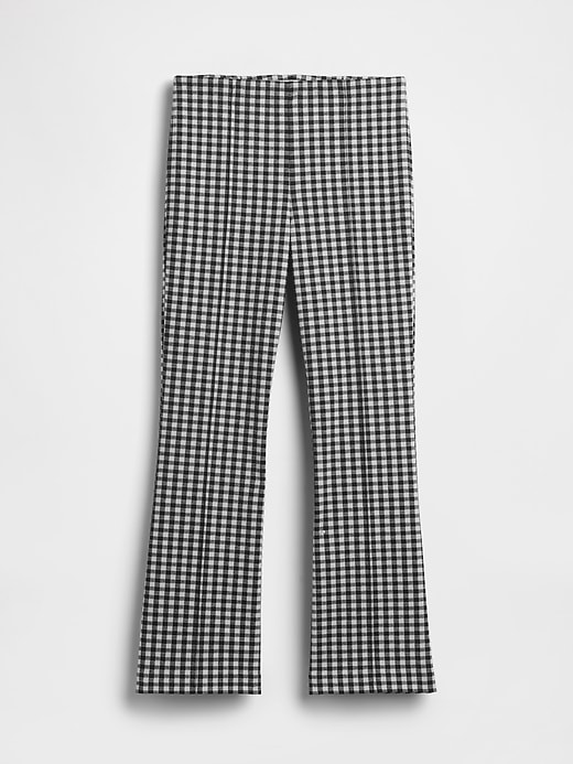 Image number 5 showing, High Rise Double Knit Crop Kick Pants