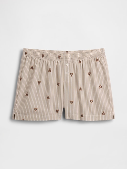 Image number 6 showing, Poplin PJ Boxer Shorts