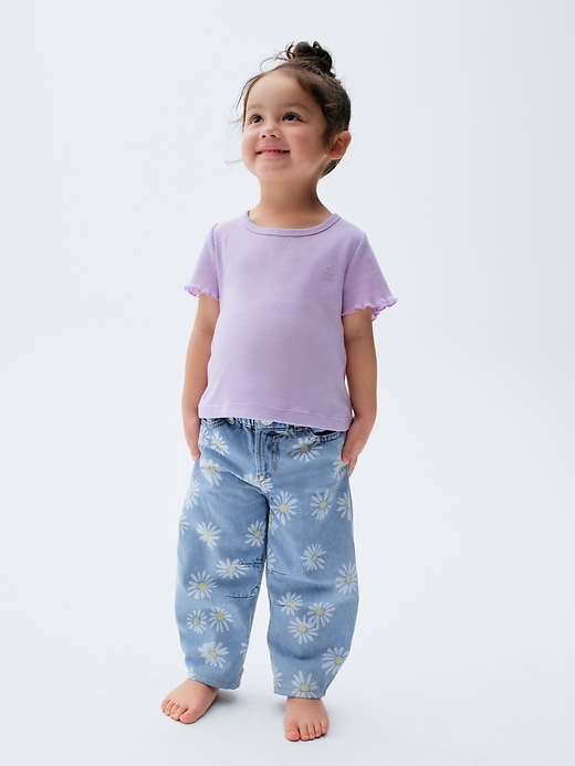 Image number 3 showing, Baby & Toddler Mix & Match Rib T-Shirt