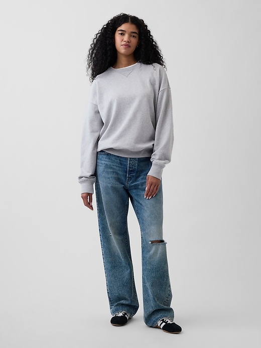 Image number 6 showing, Adult Heavyweight French Terry Oversized Sweatshirt