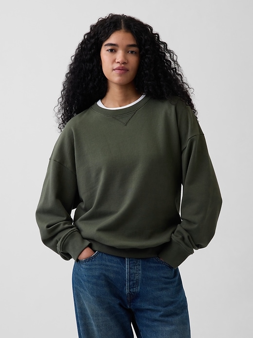 Image number 5 showing, Adult Heavyweight French Terry Oversized Sweatshirt