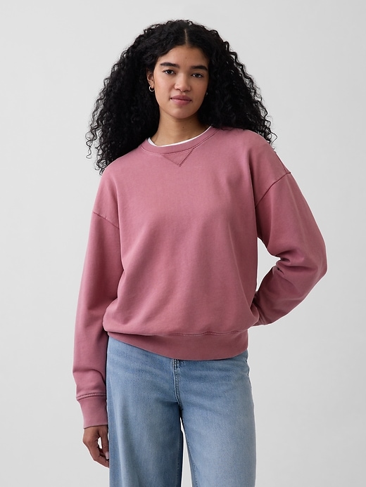 Image number 5 showing, Adult Heavyweight French Terry Oversized Sweatshirt