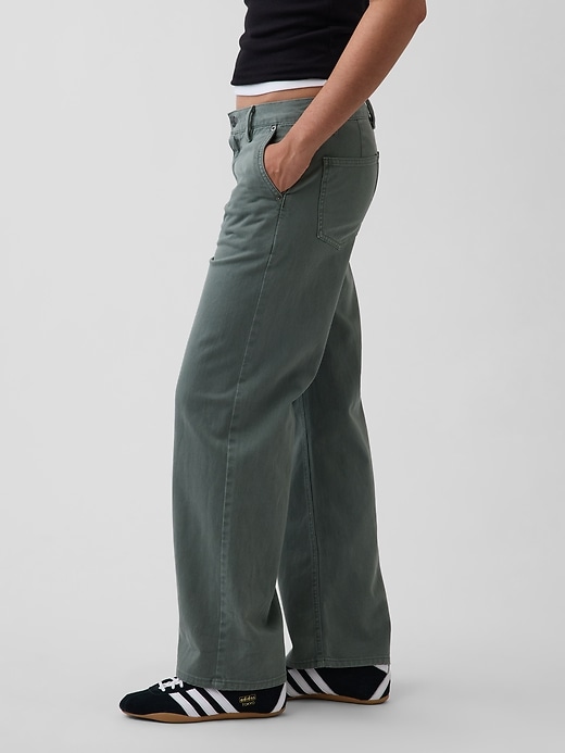 Image number 3 showing, Low Rise '90s Loose Khakis