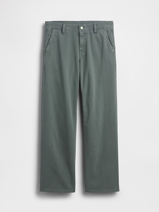 Image number 5 showing, Low Rise '90s Loose Khakis
