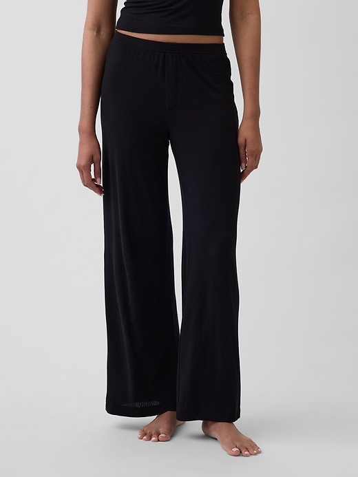 Image number 2 showing, Softest UltraFine Rib Modal PJ Pants