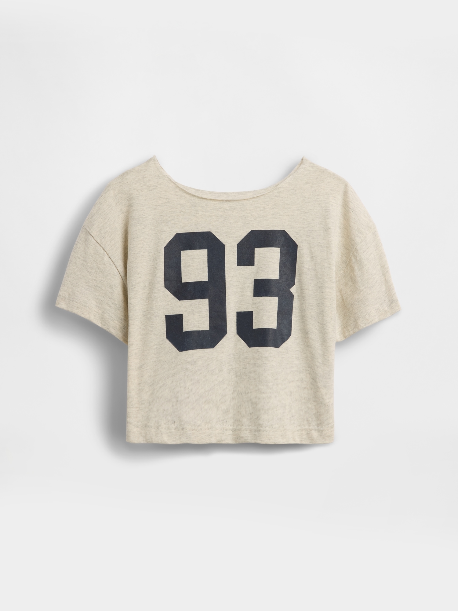 Kids Oversized Wide-Neck T-Shirt