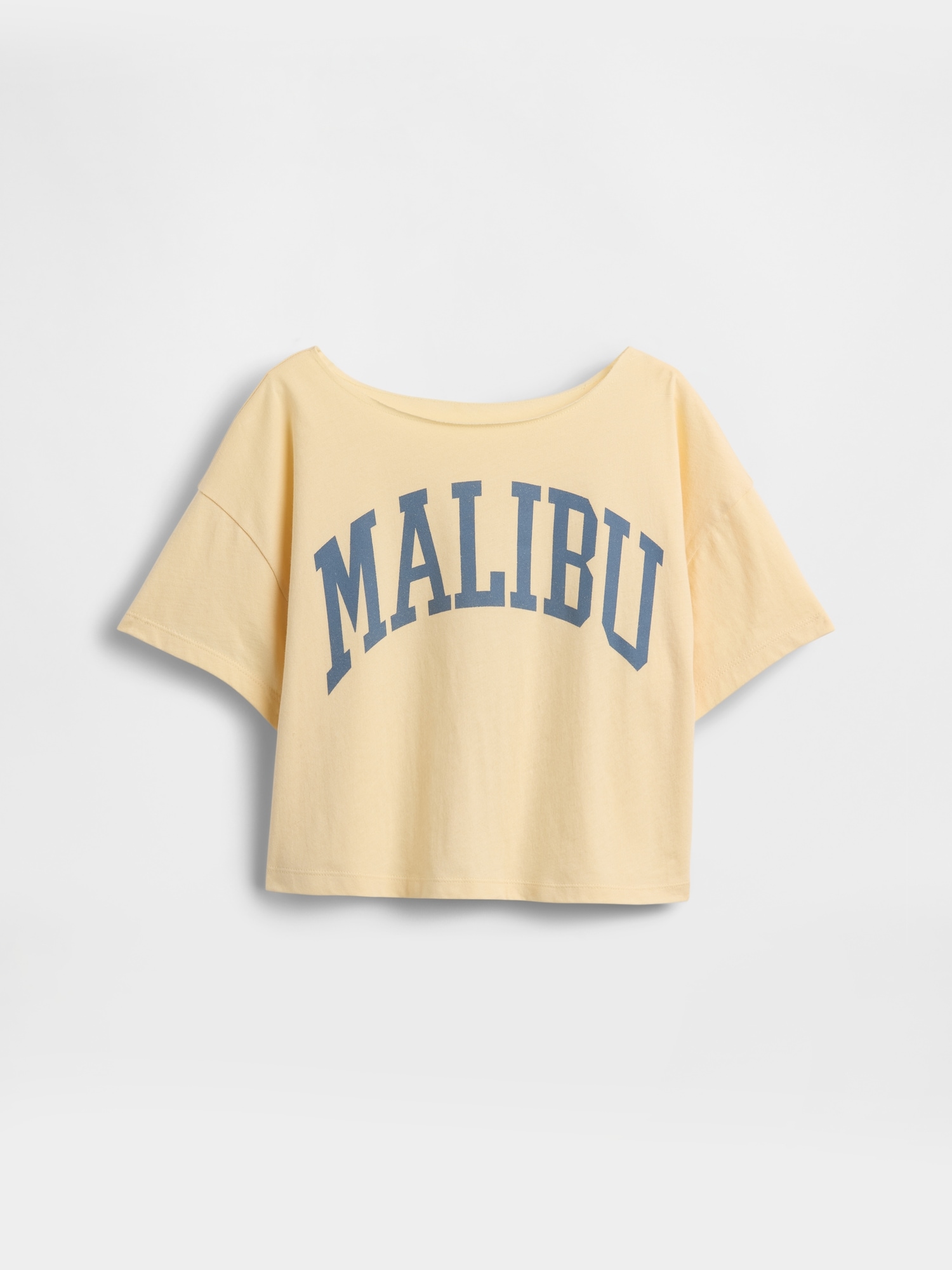 Kids Oversized Wide-Neck T-Shirt