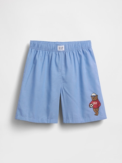 Image number 1 showing, Kids Recycled Boxer PJ Shorts