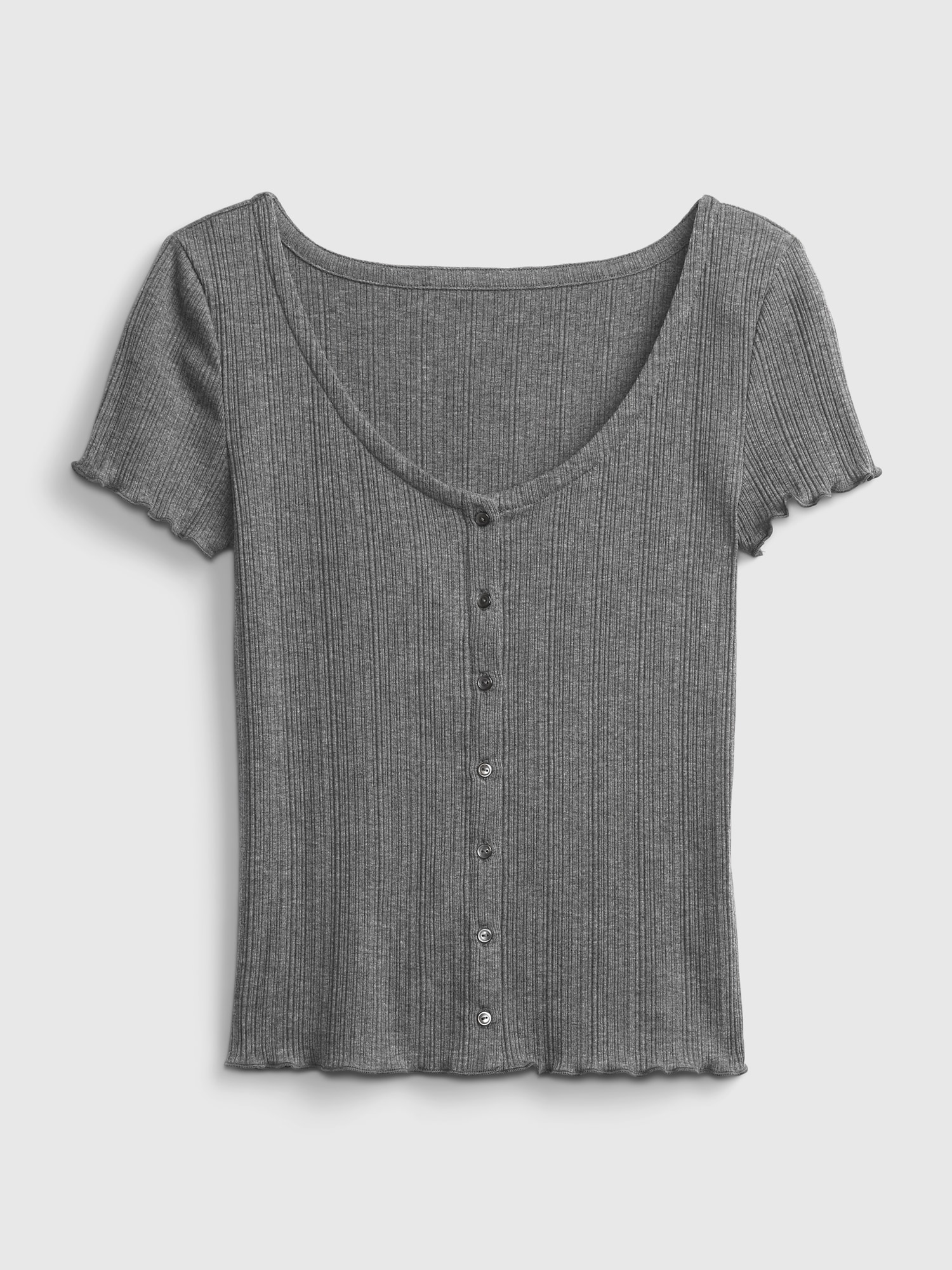 Adult Modal Ribbed T-Shirt
