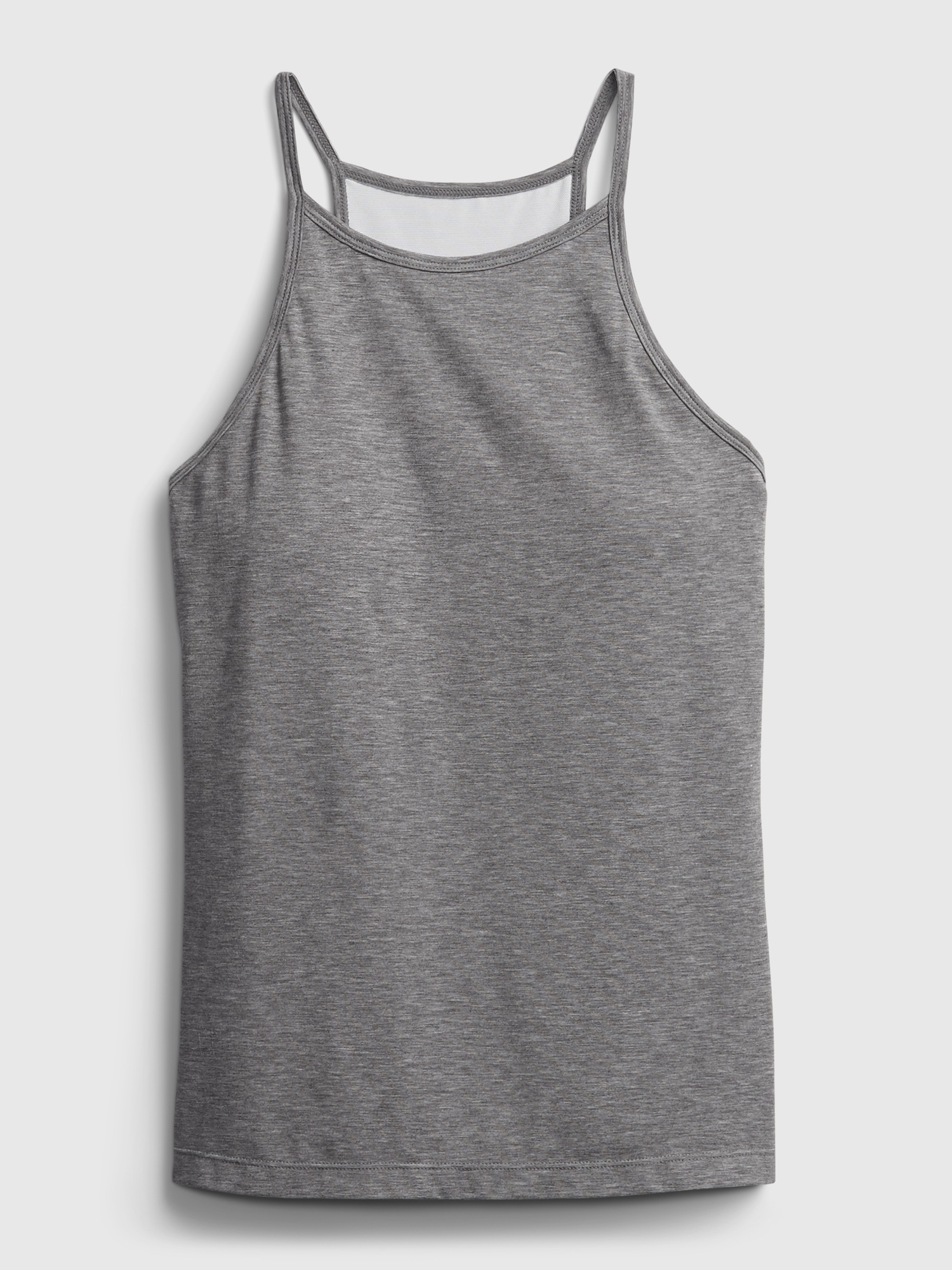 GapFit Breathe Halter-Neck Shelf Tank Top