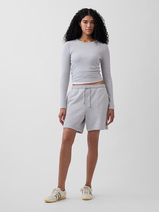 Image number 6 showing, Adult Heavyweight French Terry Sweat Shorts