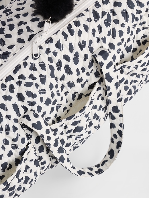 Image number 3 showing, Kids Quilted Weekender Bag