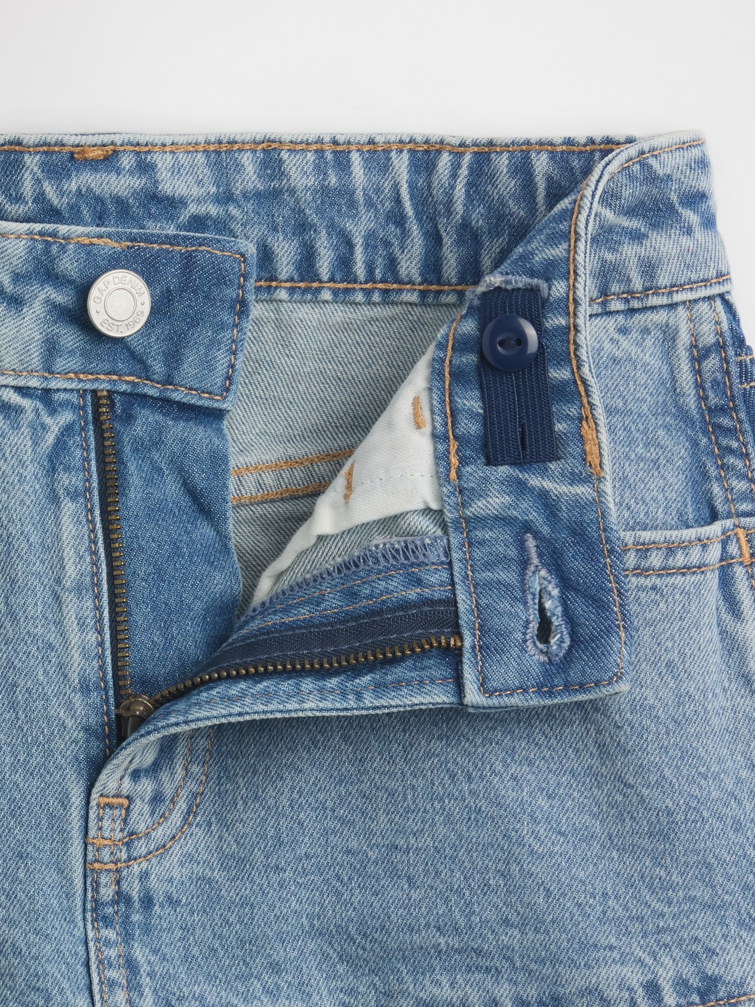 Gap Kids Denim Ruffle Skirt — фото 4