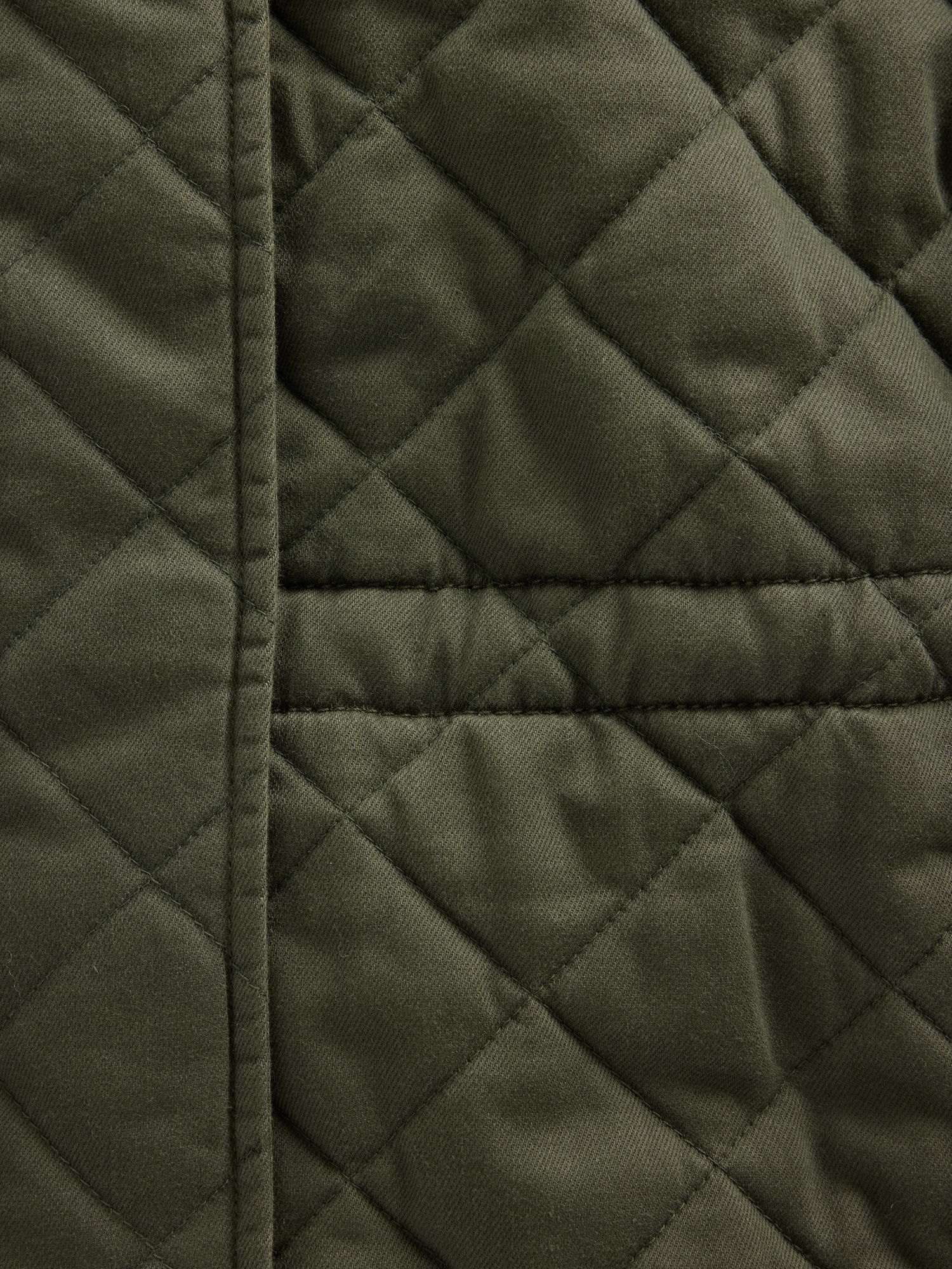 Oversized Quilted Field Jacket