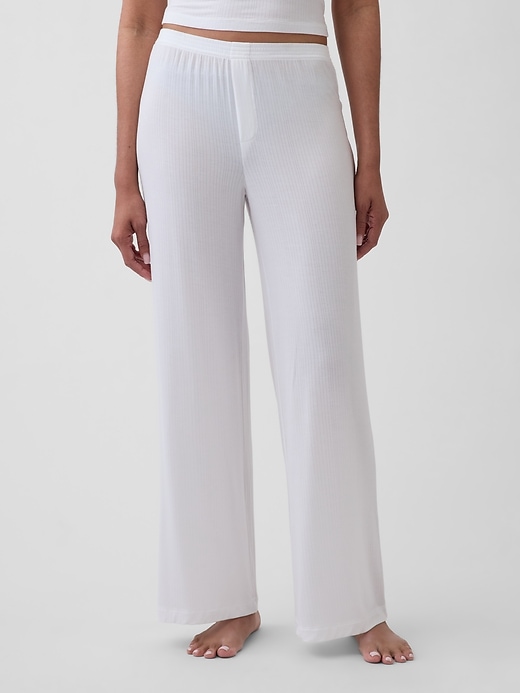 Image number 2 showing, Softest UltraFine Rib Modal PJ Pants