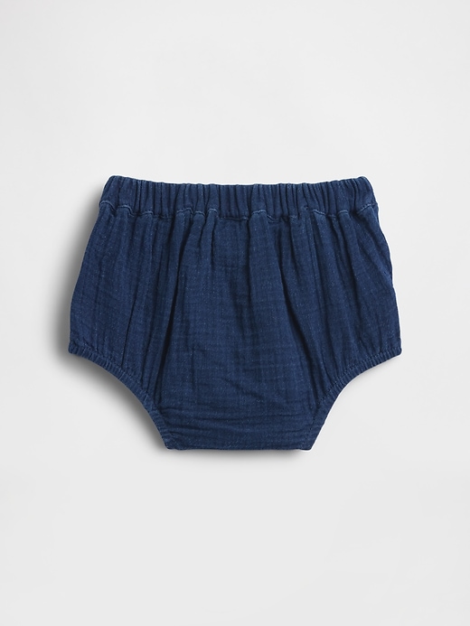 Image number 2 showing, Cotton Gauze Denim Sailor Bloomers