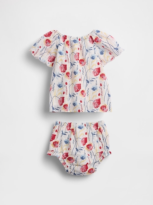 Image number 2 showing, Baby Floral Outfit Set