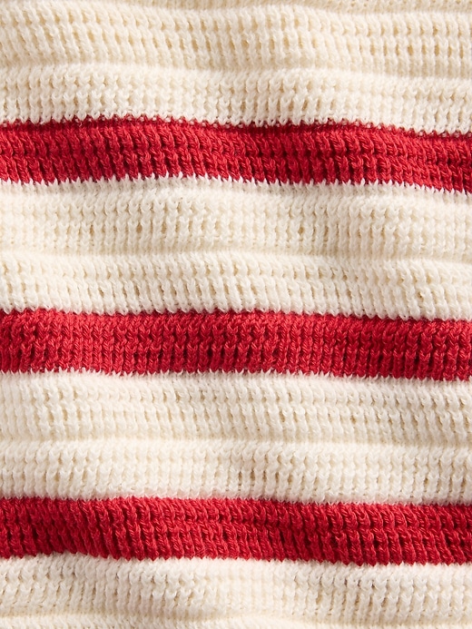 Image number 3 showing, Baby Crochet Stripe Outfit Set