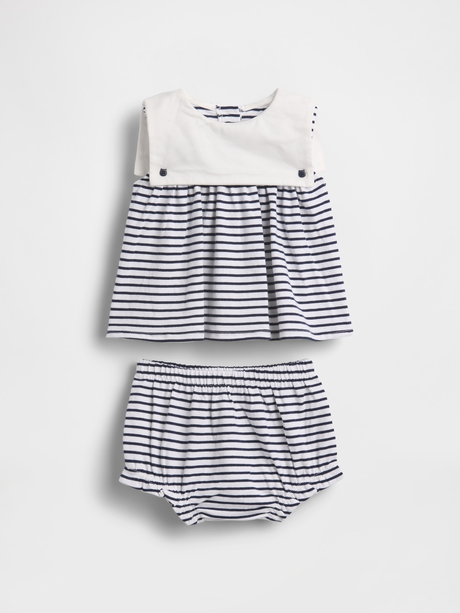 Baby Organic Cotton Sailor Outfit Set