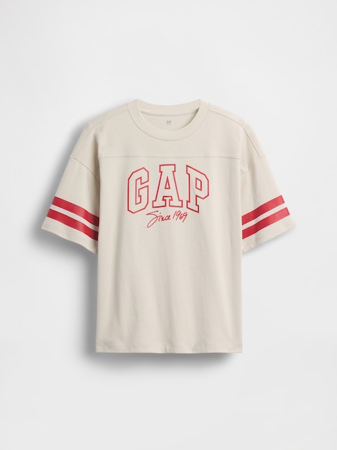 Kids Heavyweight Oversized Logo Seam T-Shirt