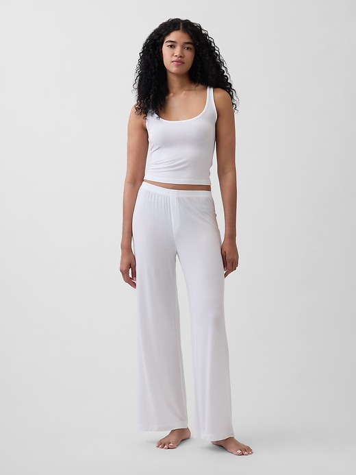 Image number 1 showing, Softest UltraFine Rib Modal PJ Pants