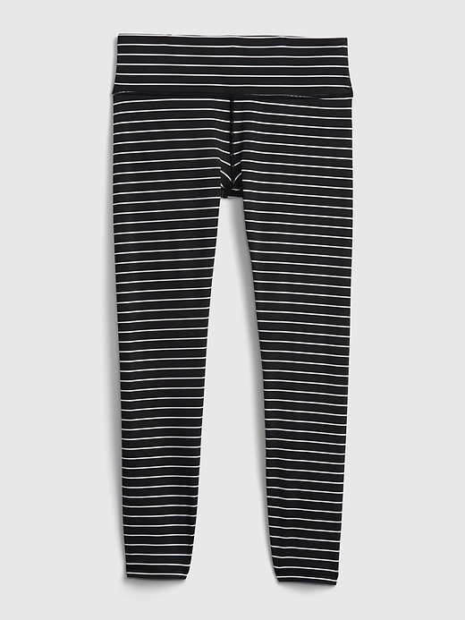 Image number 1 showing, GapFit High Rise Blackout Stripe 7/8 Leggings