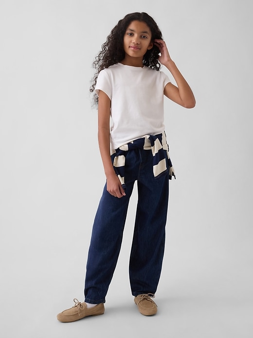 Image number 2 showing, Kids Easy Baggy Taper Jeans