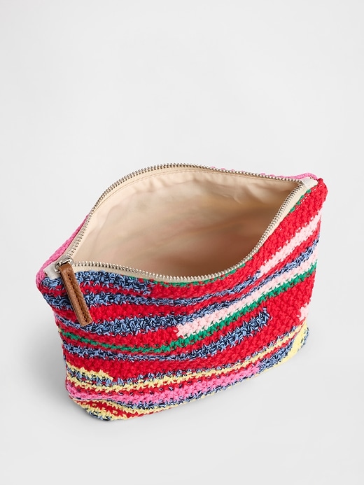 Image number 2 showing, Crochet Zip Pouch