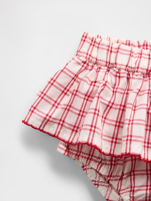 Image number 3 showing, Baby Brannan Bear Tank Top & Plaid Skort Set