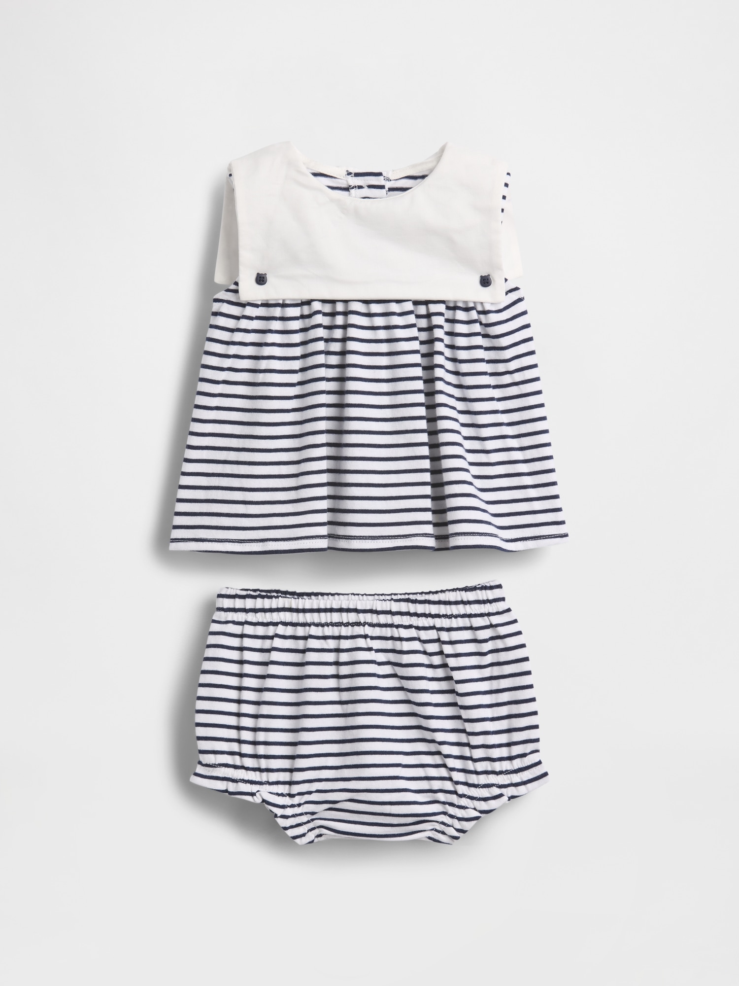 Baby Organic Cotton Sailor Outfit Set