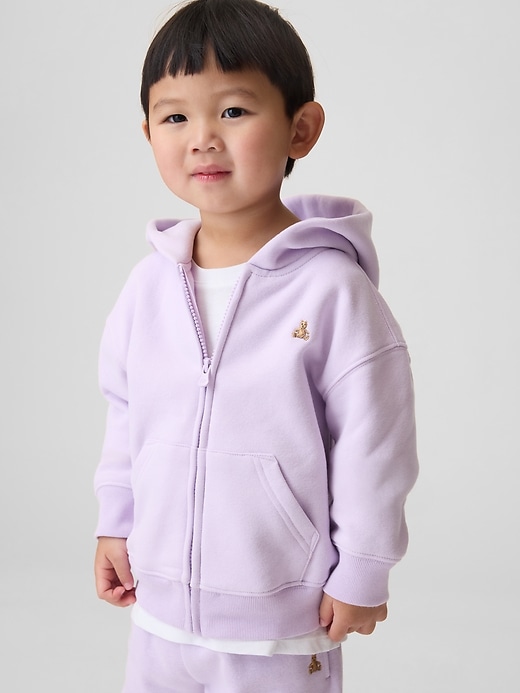 Image number 1 showing, Baby & Toddler VintageSoft Zip Hoodie